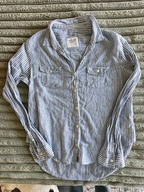 Vintage Y2K Abercrombie & Fitch Button Down Women's Top- Size L